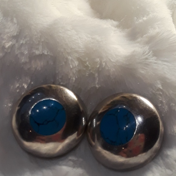 Ladies clip on Sterling silver Earrings - Picture 4 of 6